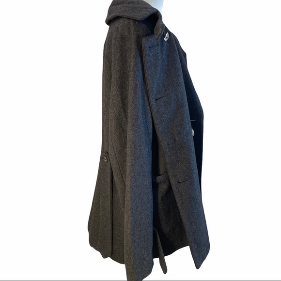 Sasha Design And Quality Dark Gray Peacoat - Picture 2 of 15